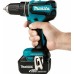 Аккумуляторный шуруповерт MAKITA DHP 485 SYE ударная, бесщеточная [DHP485SYE]