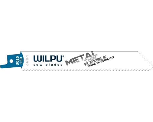 Полотна для сабельных пил WILPU 3015/150 bi-metall жести, стали толще, чем 1,2мм мелкозубно [1421500005]