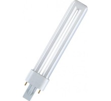 Лампа люминесцентная Osram CFL DULUX компактная неинтегрированная s 9w/830 g23 10x1 [4050300025742]