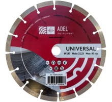 Алмазный диск универсальный ADEL INSTRUMENT Universal Ø230*2,6*22,2 [AI-1501012621]