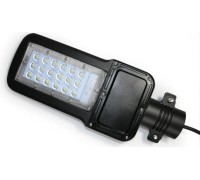 Светильник уличный GAUSS Qplus 30w 3600lm 5000k 120-260v ip65 370*145*45мм черный 629535330