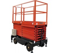 Ножничный подъемник GROST PX 05-9000 несамоходный (9 м/500 кг, DC, 2x12 В) 104275