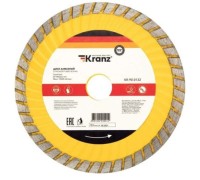 Алмазный диск универсальный Kranz KR-90-0132 отрезной Turbo волна 150x22,2x2,2x10мм