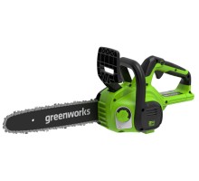 Пила цепная аккумуляторная GREENWORKS G24CS25 24V, 25см, АКБ 8Ач и ЗУ 2007707UH