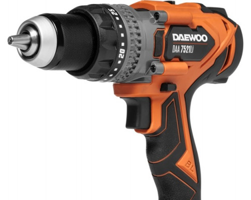 Дрель-шуруповерт аккумуляторная DAEWOO DAA 7521Li SET ударная