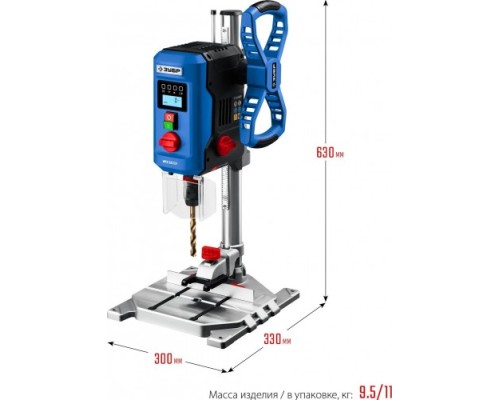 Станок сверлильный ЗУБР ВСС-П800 бзп