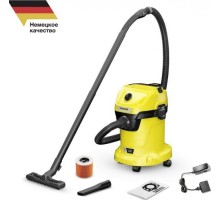 Пылесос аккумуляторный KARCHER WD 3-18 Battery Set V-17/20 (1.628-551.0) 1.628-551.0