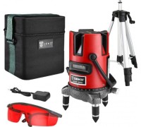 Лазерный уровень DEKO DKLL02RB SET 2 со штативом 065-0297