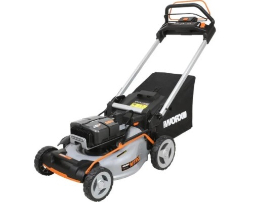 Газонокосилка аккумуляторная Worx WG761E самоходная