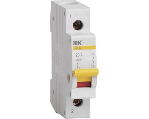 Выключатель нагрузки IEK ВН-32 20А/1П [MNV10-1-020]