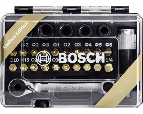 Набор бит BOSCH из 27 шт. GOLD IXO SDB-set [2607017459]