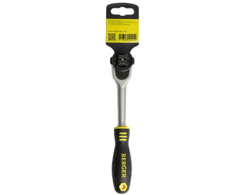 Трещотка BERGER BG2164 3/8" 45 зубов 210 мм