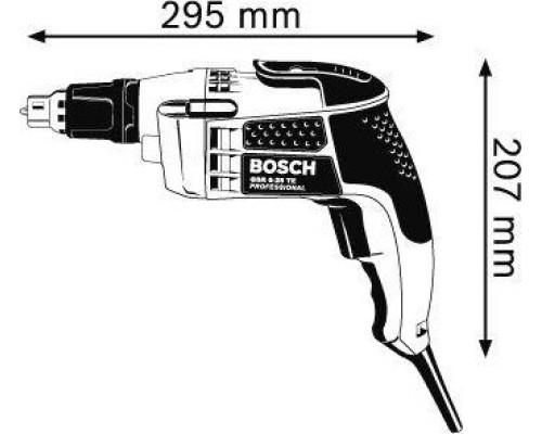 Шуруповерт сетевой BOSCH GSR 6-25 TE [0601445000]