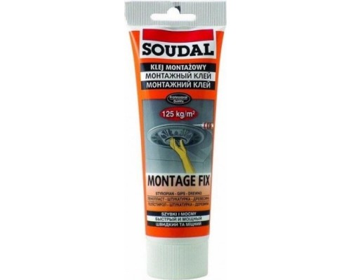 Клей монтажный SOUDAL MONTAGE FIX (туба 250 гр) 105159 [105159]