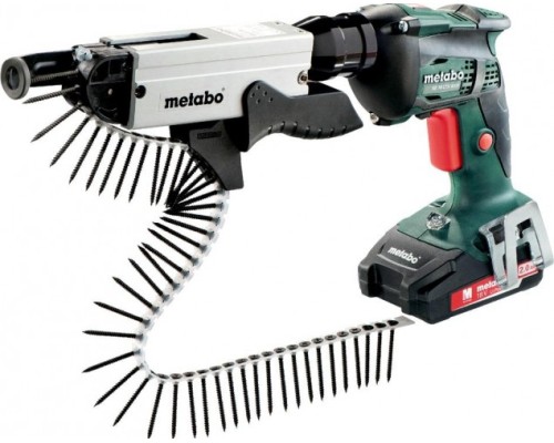 Аккумуляторная дрель-шуруповерт METABO SE 18 LTX 4000 + SM 5-55 2x2.0 Ач. [620048510]