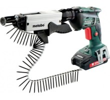 Аккумуляторная дрель-шуруповерт METABO SE 18 LTX 4000 + SM 5-55 2x2.0 Ач. 620048510