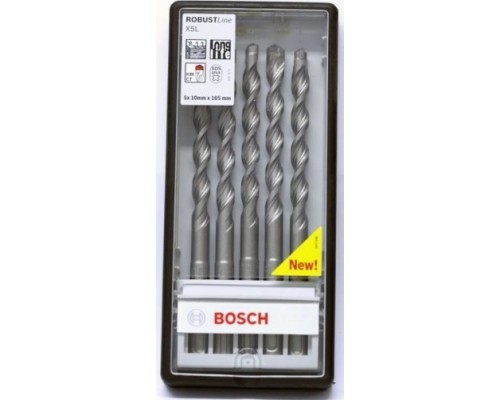 Набор буров BOSCH 5 СВ. SDS-plus X5L 10x100/165 мм [2608585072]