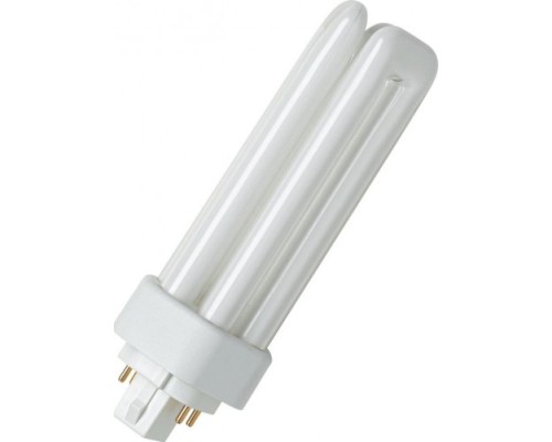 Лампа люминесцентная OSRAM CFL DULUX компактная неинтегрированная t/e 26w/830 plus gx24 [4050300342306]