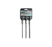 Набор буров SDS-plus METALLICA Optima HBS1-3P по бетону 5, 6, 8х110/50 мм, 3 шт  906385