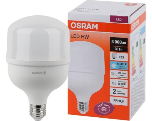 Лампа светодиодная OSRAM LED HW 30w/865 230v e27 [4058075576797]