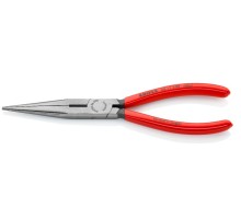 Длинногубцы KNIPEX KN-2611200SB с режущими кромками, 200 мм