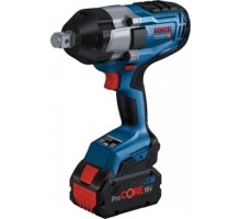 Гайковерт аккумуляторный BOSCH GDS 18 V-1050 H [06019J8522] 2х5.0 Ач