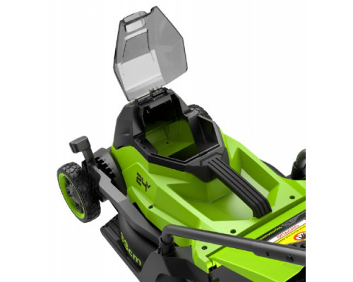 Газонокосилка аккумуляторная GREENWORKS 2520607UA 24V, 33 см, бесщеточная, c 1хАКБ 2Ач купить с доставкой и официальной гарантией
