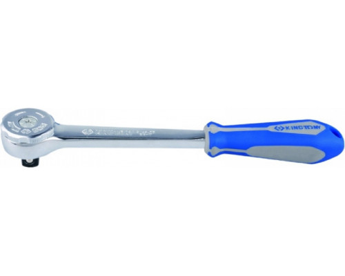 Трещотка KING TONY 3755-08G 3/8", 200 мм, 72 зуба