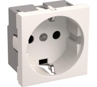 Розетка разборная IEK Праймер РКС-20-30 1-м 2мод. 45х45 с заземл. CKK-40D-RSZB2-K01-K