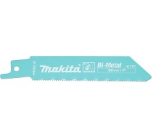 Полотна для сабельных пил MAKITA B-20404 для металла 100x0,9x18tpi, 5 шт.