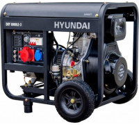 Электростанция дизельная с воздушным охлаждением HYUNDAI DHY 8000LE-3 открытая DHY 8000LE-3