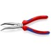 Длинногубцы KNIPEX KN-2622200SB с режущими кромками, губки 40°, 200 мм