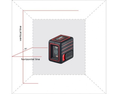 Лазерный уровень ADA CUBE MINI BASIC EDITION + Дальномер ADA Cosmo MICRO 25 [А00690]