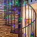 Гирлянда NEON-NIGHT ТВИНКЛ 6м прозрачный ПВХ, 40 LED мультиколор [303-179]