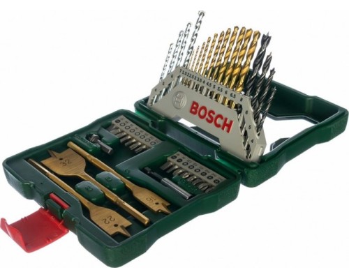 Набор сверл универсальный BOSCH Titanium X-Line-40 Set + ручная отвертка [2607017334]