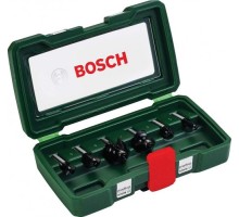 Набор фрез по дереву BOSCH 6 НМ-ФРЕЗ SET 8 мм-ХВ [2607019463]