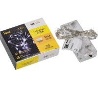 Гирлянда IEK LIGHTING роса 2м 20 светодиодов белый свет IP20 2AA LGDB500-2-020-02-T-B-20