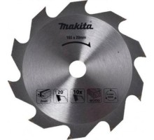 Пильный диск MAKITA 165х 10тх20 дерево (Standart)  D-03327 (D-45864) [D-45864]