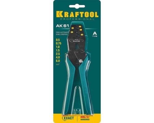 Пресс-клещи KRAFTOOL PKF-16 усиленные, для медных наконечников и гильз, [45466]