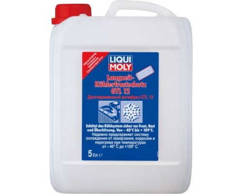 Антифриз долговременный LIQUI-MOLY Langzeit Kuhlerfrostschutz GTL12 Plus 5 л. красный 8851 [8851]