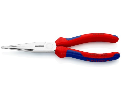 Длинногубцы KNIPEX KN-2615200SB с режущими кромками, 200 мм