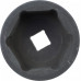 Ударная головка шестигранная 1 1/2" KING TONY 9535C0M, 120 мм