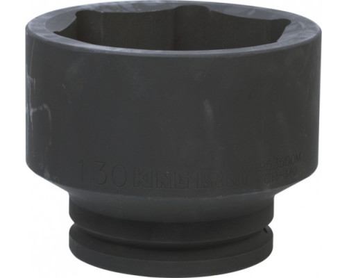 Ударная головка шестигранная KING TONY 9535D0M 130 мм с посадкой 1 1/2"