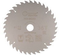 Пильный диск по дереву Cutop Profi plus 36Т, 250х1,8/2,6х32/30/25,4/20 мм с тефлоновым пок 75-25036Т
