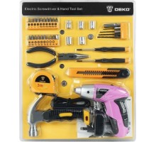 Дрель-шуруповерт аккумуляторная DEKO DKS4 и набор 36 Tools Kit (063-4109) [063-4109]