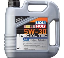 Масло моторное LIQUI MOLY SAE  5W30 Special Tec LL   4 л 7654/2339 синтетическое [7654/2339]