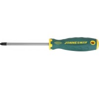 Отвертка крестовая JONNESWAY D71Z180 POZIDRIV® ANTI-SLIP GRIP, PZ1 x 80 мм 049211
