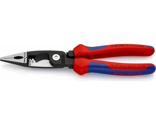 Клещи электромонтажные KNIPEX 1382200SB 200 мм [KN-1382200SB]