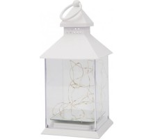 Фонарь декоративный Neon-Night с Росой 10,7х10,7х23,5 см, теплый белый 513-050