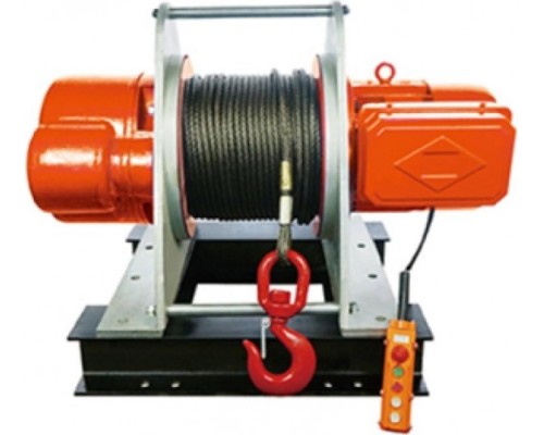 Лебедка электрическая TOR KDJ 5 т, 380V, канат 70 м 1004490 [1004490]